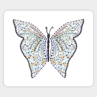 Colorful butterfly III Sticker